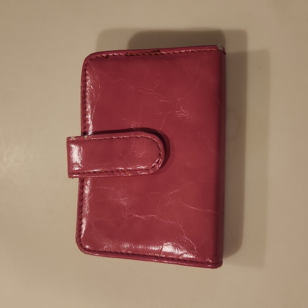 Card / Photo Wallet in Pink